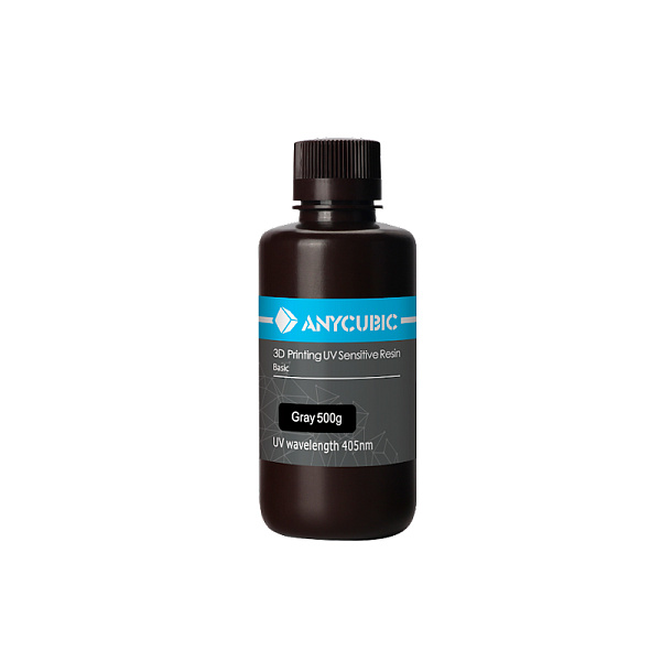 Anycubic UV Sensitive Resin Basic 0,5 кг Серый