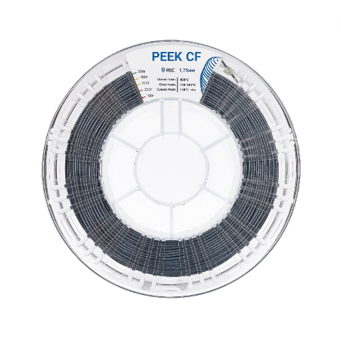 Пластик PEEK CF, REC 1.75мм, серый