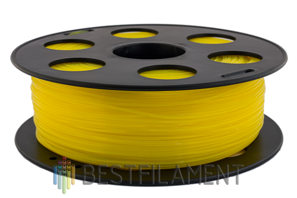 PETG пластик Bestfilament, 1 кг, 1.75 мм, желтый