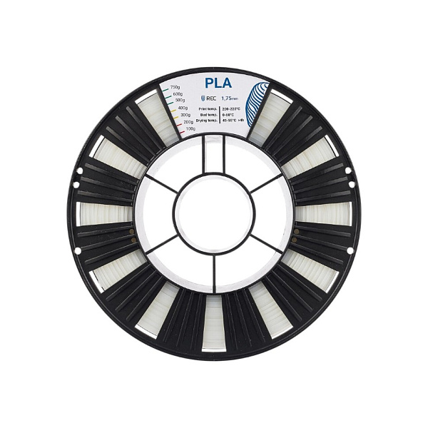 Пластик PLA, REC ,1.75мм, натуральный
