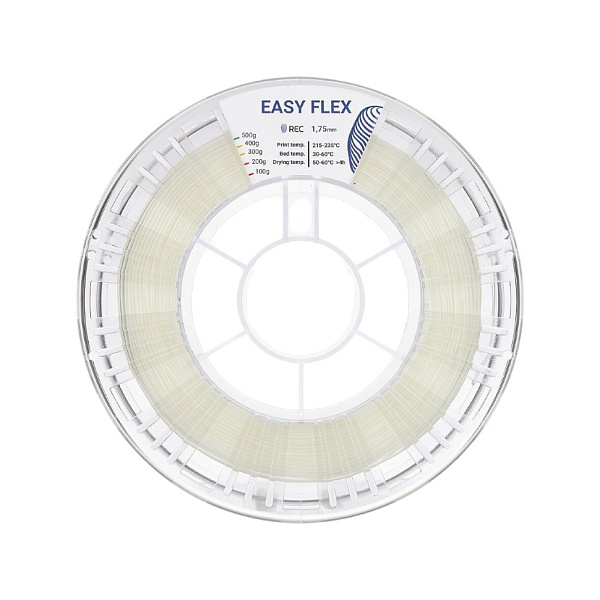 Пластик Easy Flex (TPU) REC, 1.75 мм, прозрачный