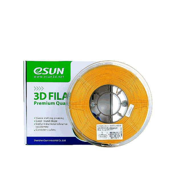 Пластик для 3D печати eSUN PETG, 1 кг, золотой