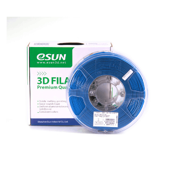 Пластик для 3D печати eSUN  ABS+  1кг,  синий