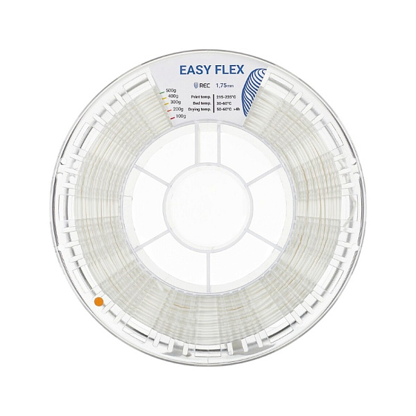 Пластик Easy Flex (TPU) REC, 1.75 мм, белый
