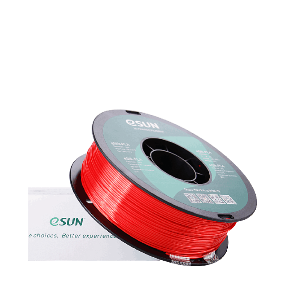 Пластик для 3D печати eSUN eSilk - шёлковый PLA, 1 кг, красный