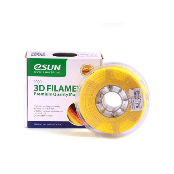 Пластик для 3D печати eSUN PLA+ 1кг, желтый