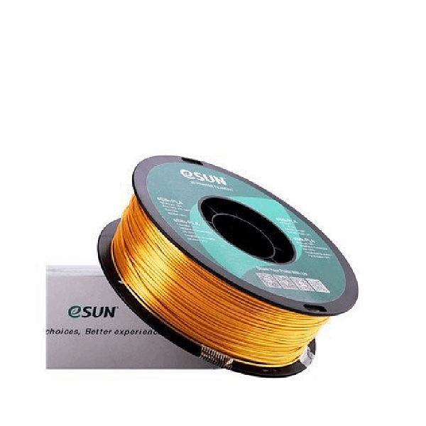 Пластик для 3D печати eSUN eSilk - шёлковый PLA, 1 кг, золотой