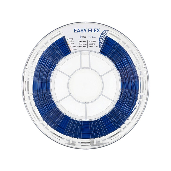 Пластик Easy Flex (TPU) REC, 1.75 мм, синий
