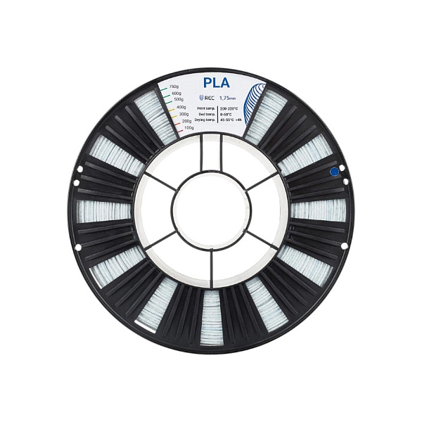 Пластик PLA, REC ,1.75мм, мраморный