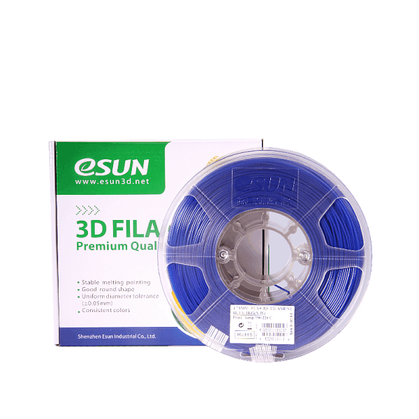 Пластик для 3D печати eSUN PLA+ 1кг, синий