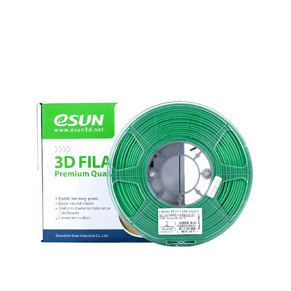 Пластик для 3D печати eSUN PETG, 1 кг, зеленый