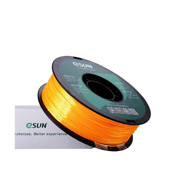 Пластик для 3D печати eSUN eSilk - шёлковый PLA, 1 кг, оранжевый