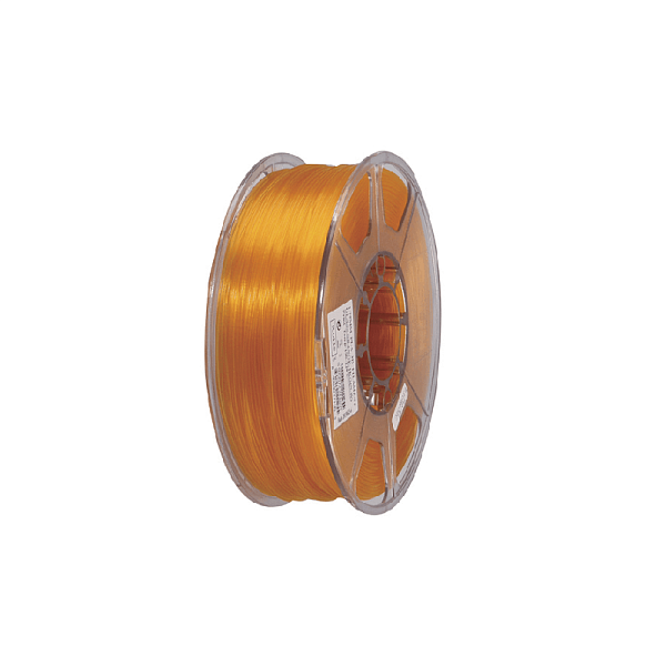 Пластик для 3D печати eSUN PLA полупрозрачный, 1кг, оранжевый