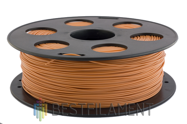 PLA пластик Bestfilament, 1 кг, 2.85 мм, коричневый
